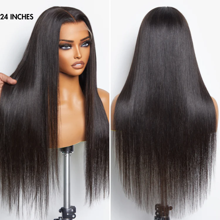 13x4 HD Lace Frontal Wig Straight– 100% Virgin Human Hair, Free Shipping