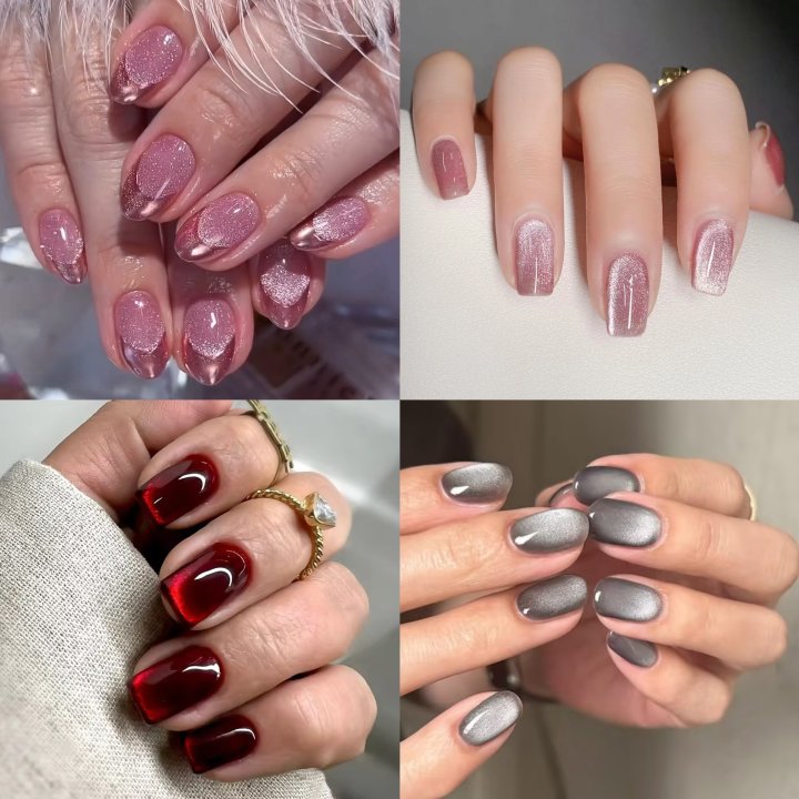 Short Press-on Nails mixed styles（4 Sets Nails Deal)