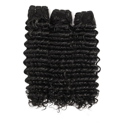 Super Double Drawn 13A Cambodian Hair Deep Wave Bundles Deal Free Shipping