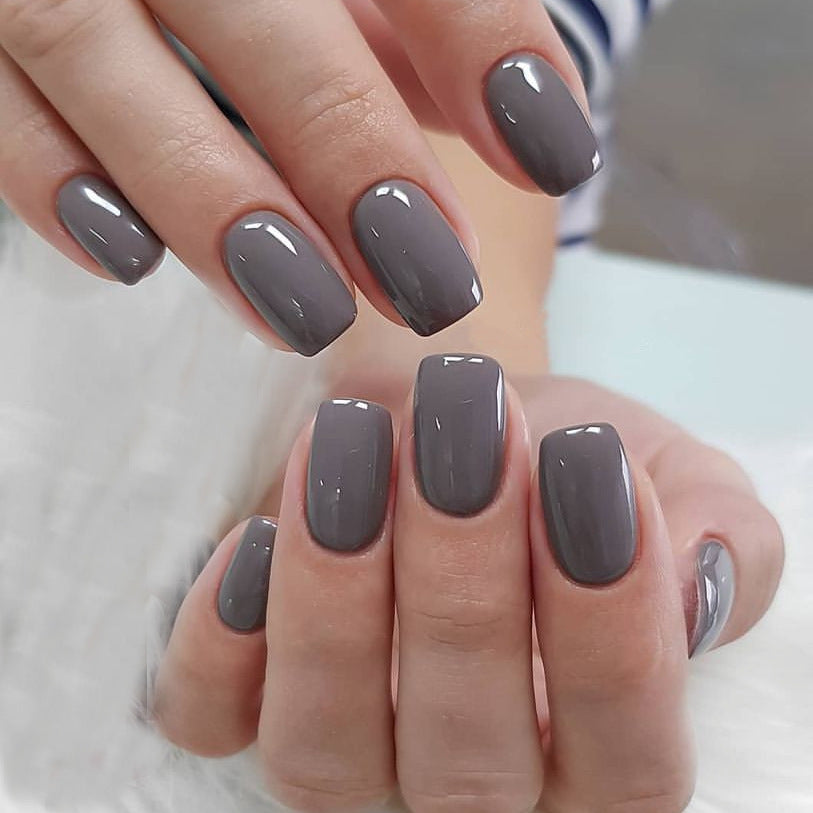 Solid dark gray color