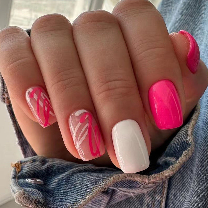 Pink Wavy Line