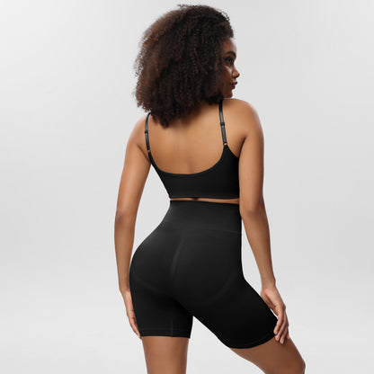 ShaperWave Daily Comfort Wireless Shaper Bra and High-Waisted Shaper Shorts Set