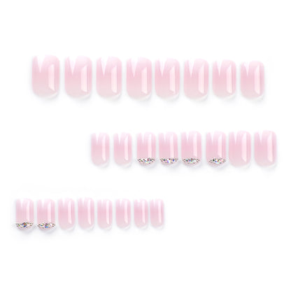 Pink and white gradient