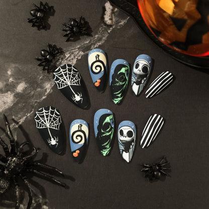 Skeleton Spider Web Halloween