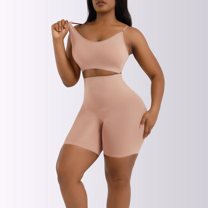 ShaperWave All Day Every Day Wireless Shaper Bra and High-Waisted Shaper Shorts Set