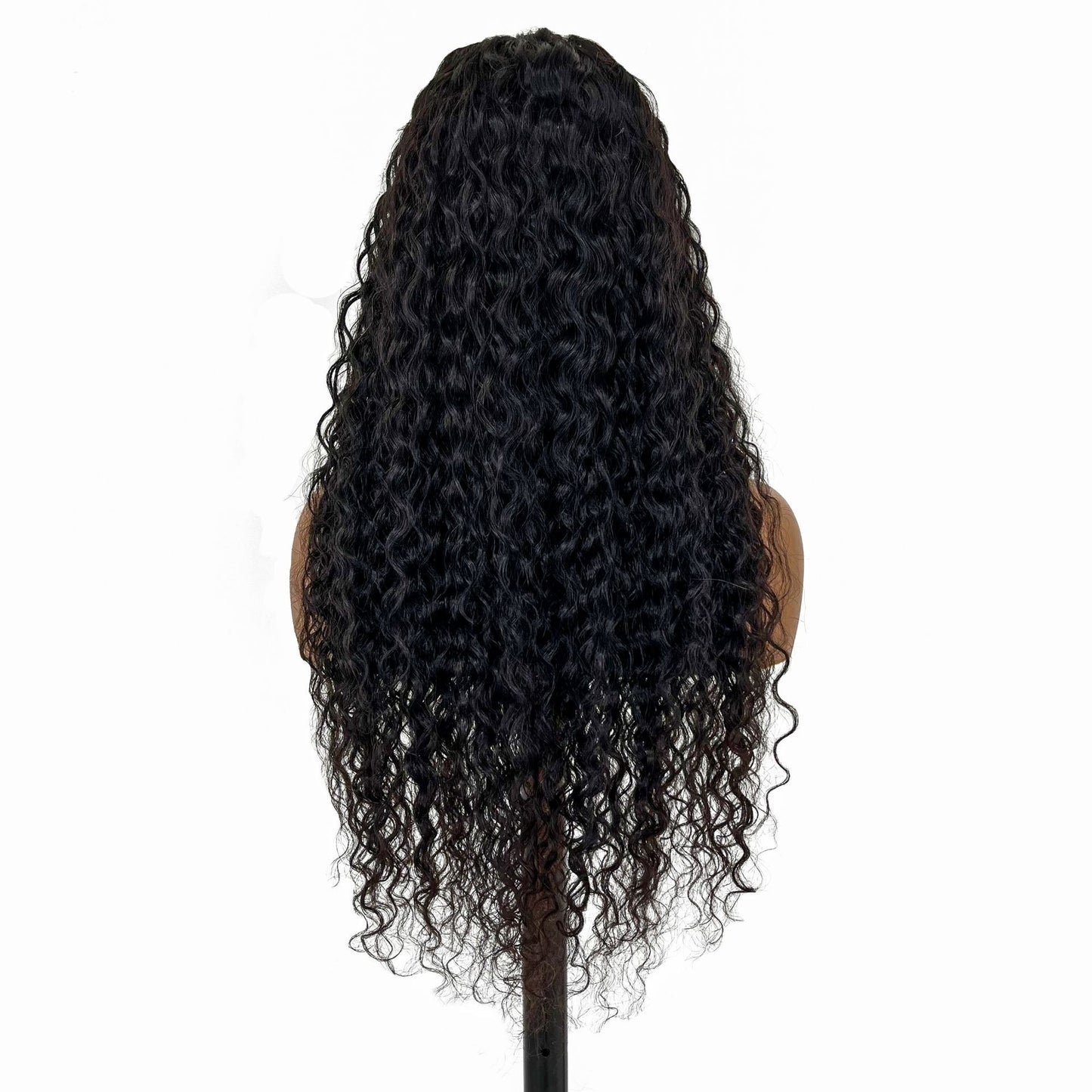 Glueless Wigs 5x5 HD Lace Closure Human Hair Water Wave Wig Indian Hair Free Shipping