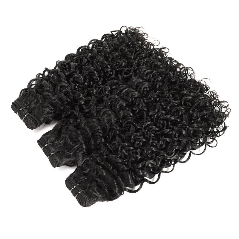 Super Double Drawn 13A Cambodian Hair Water Wave Bundles Deal Free Shipping