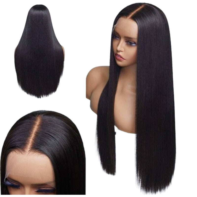 13X4 HD Lace Frontal Wig Raw Cambodian Hair Free Shipping