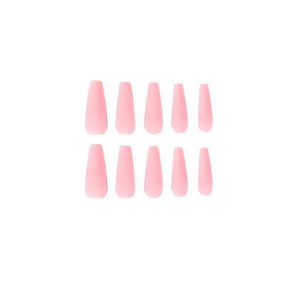 Frosted Long Ballet Collection（4 Sets Nails Deal)