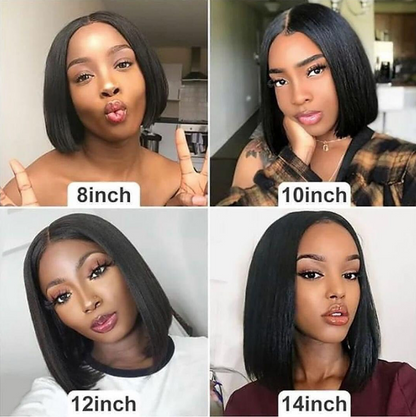 SDD Vietnamese Bone Straight Wig 6x2 Kim K Wig Bob Wig Free Shipping