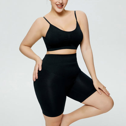 ShaperWave Daily Comfort Wireless Shaper Bra and High-Waisted Shaper Shorts Set